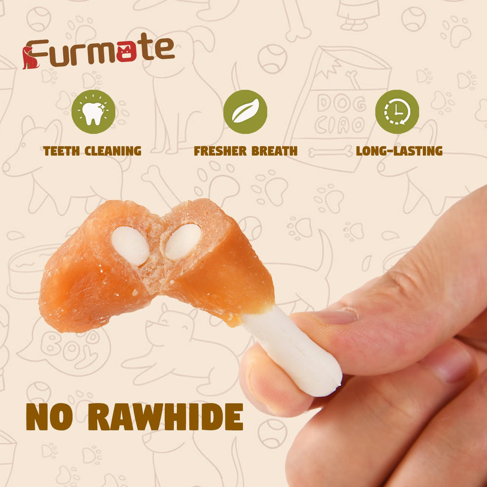 Furmate rawhide-free texture: safer chew alternative without debris risk