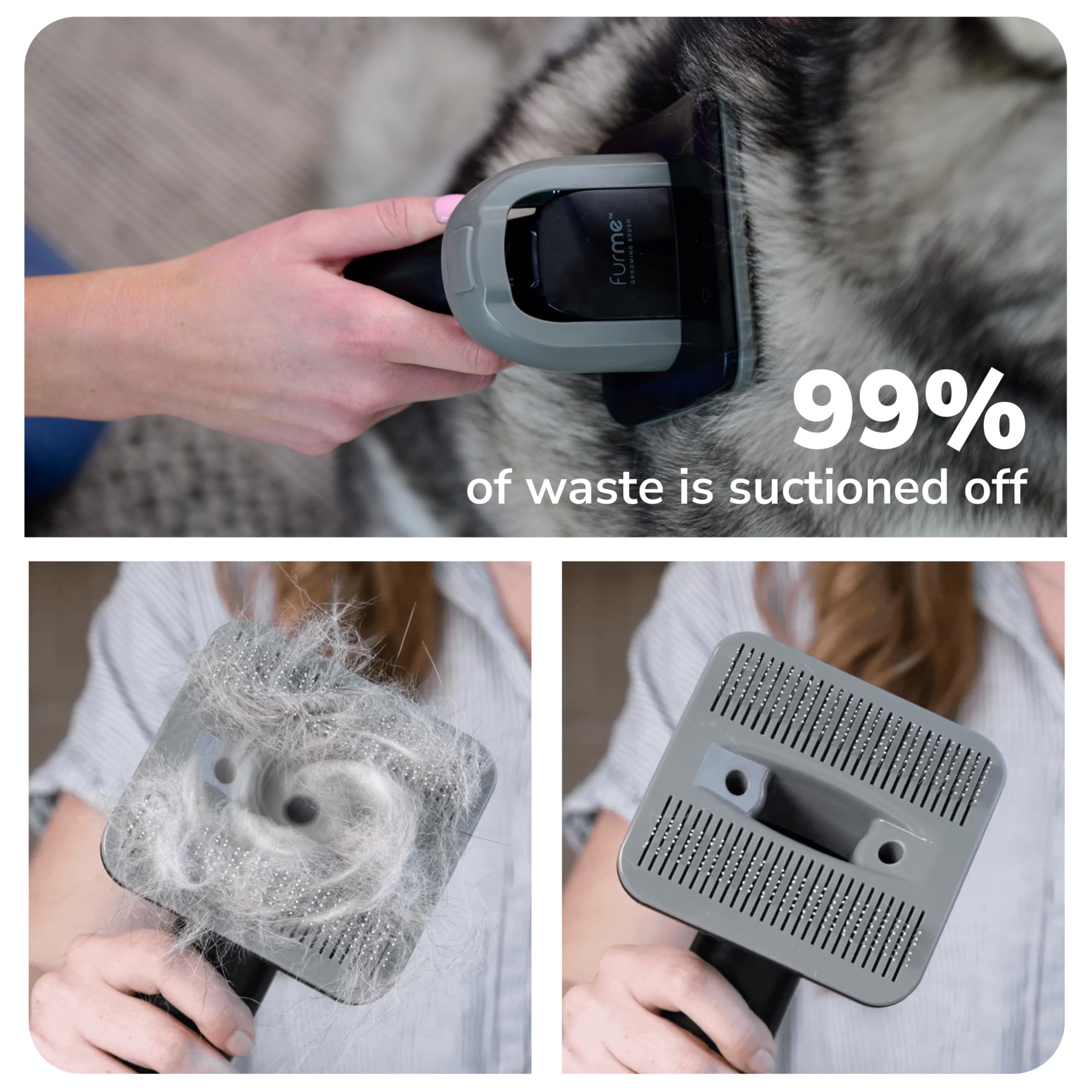 FURME Original quiet operation minimizes stress during grooming
