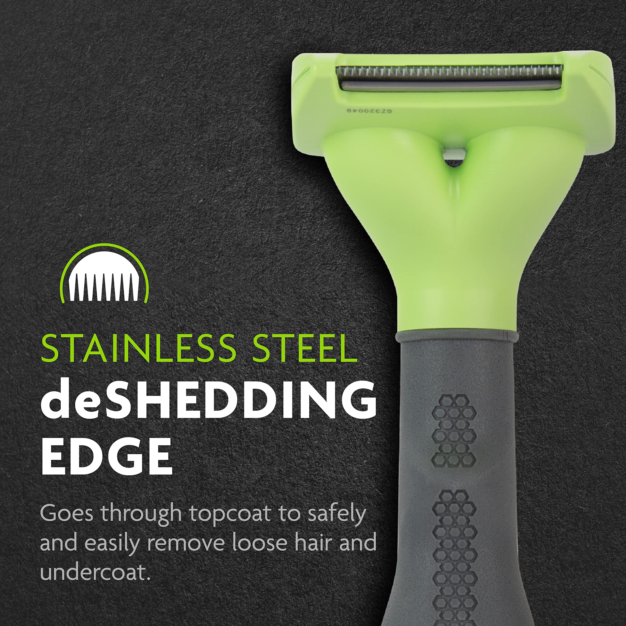 FURminator after-brushing with deshedding tool ready for routine care