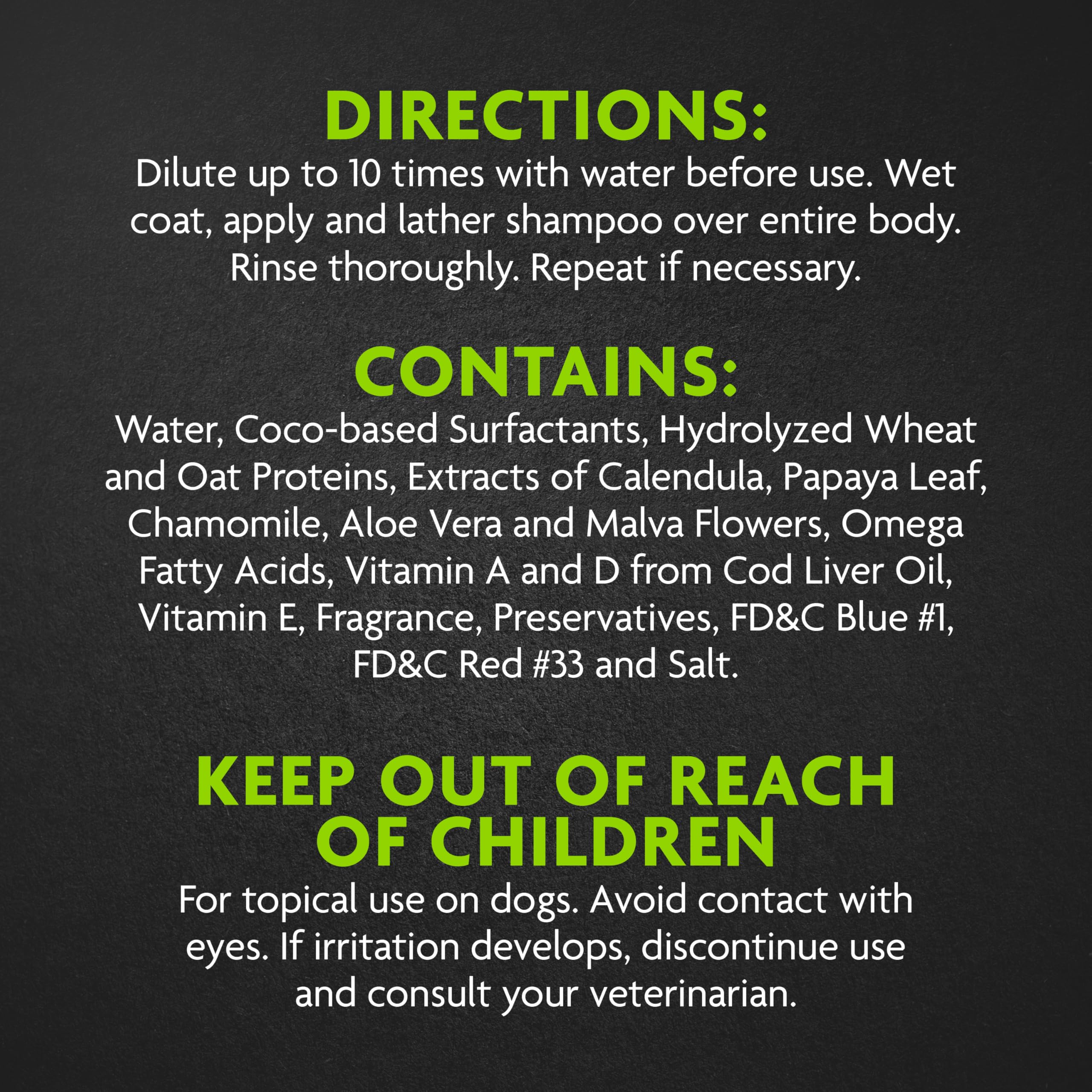 Foamy lather application by FURminator shampoo demonstrates gentle cleansing