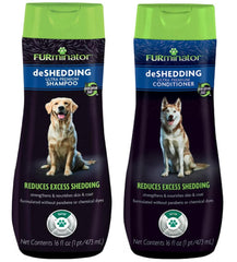 FURminator Deshedding Ultra Premium Shampoo bottle ready to lather and nourish