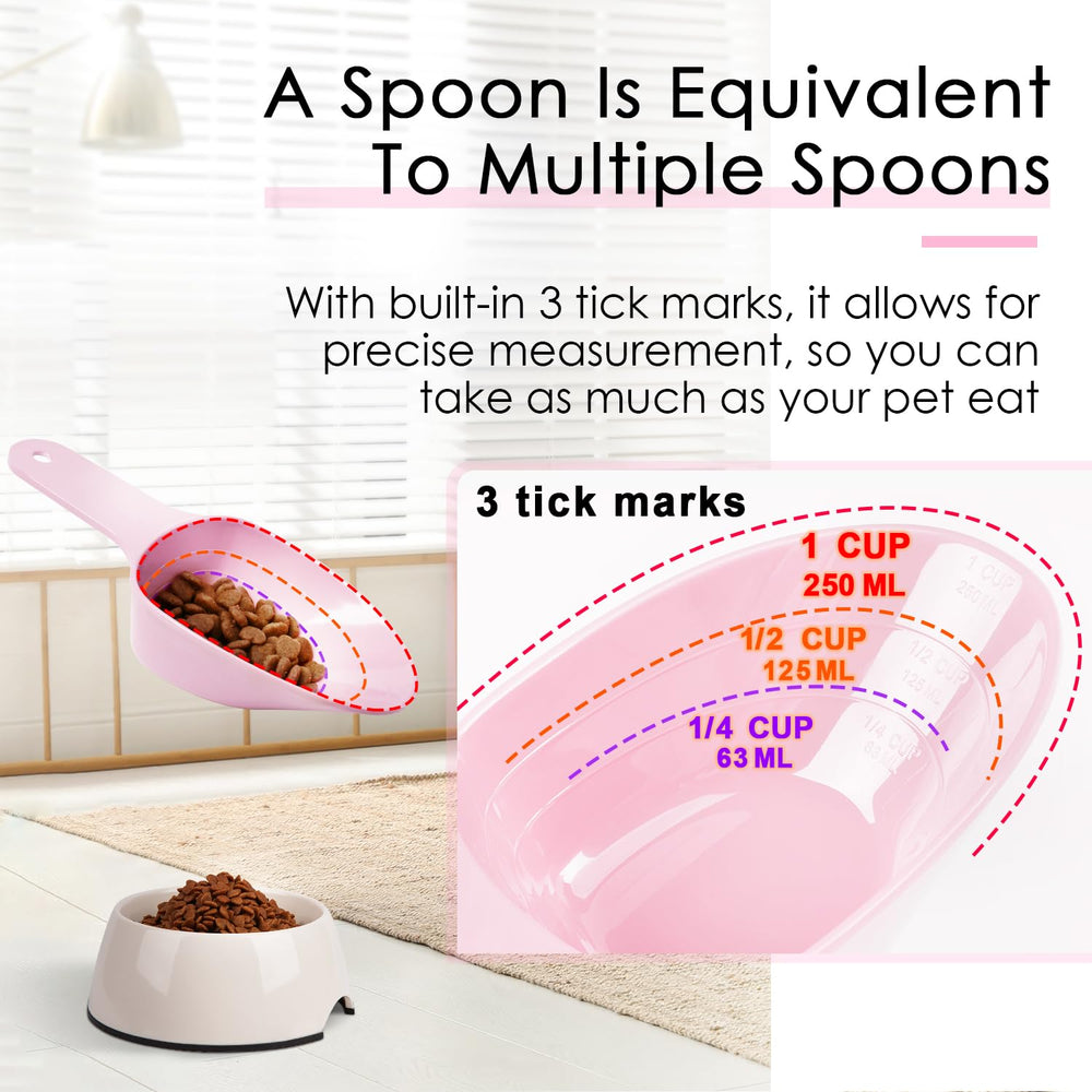 FURMYLOVE dog food scoop is dishwasher-safe for easy cleanup