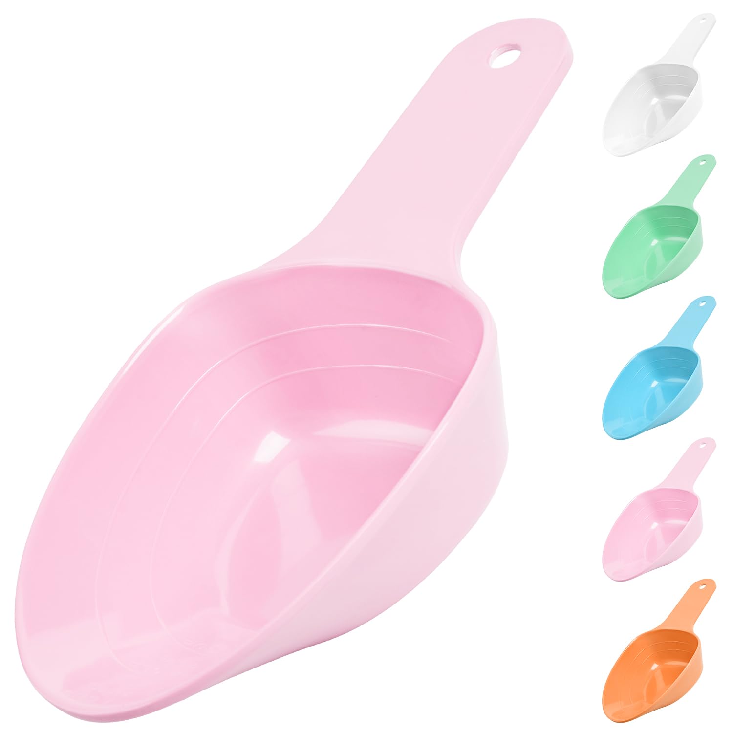 FURMYLOVE dog food scoop shows 1 cup measurement for precise portions