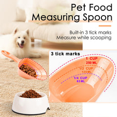 FURMYLOVE durable melamine construction promises long-lasting use for daily pet meals.