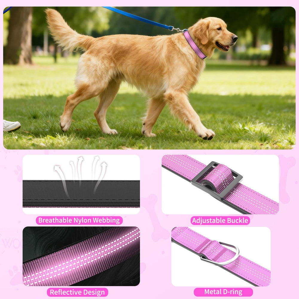 Furrigo adjustable-dog-collar-size-s-l offers versatile fit for small to large dogs.