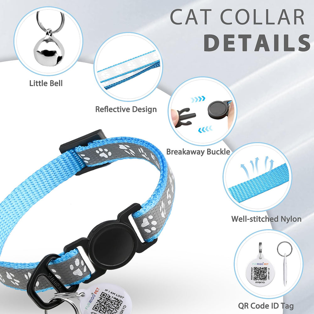 Furrigo cat-collar-quick-release ensures safe, fast release in emergencies.