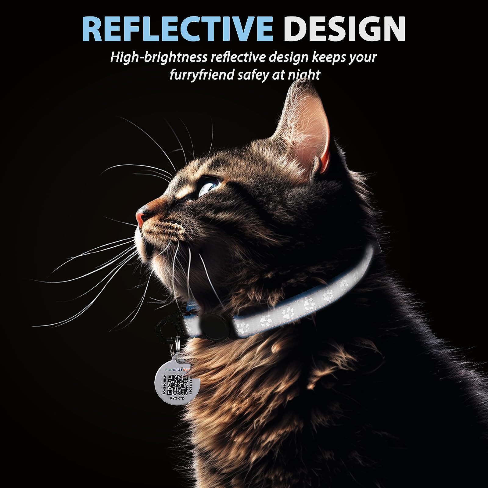 Furrigo cat-collar-soft-nylon promises gentle wear for all-day comfort.
