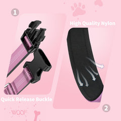 Furrigo nylon-1000d-dog-collar lightweight yet sturdy for training and outdoor play.
