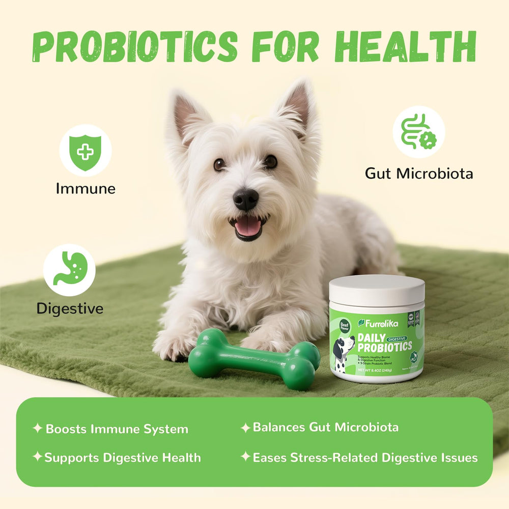 Furrolika Probiotics for Dogs close-up of tasty chews appealing to picky eaters