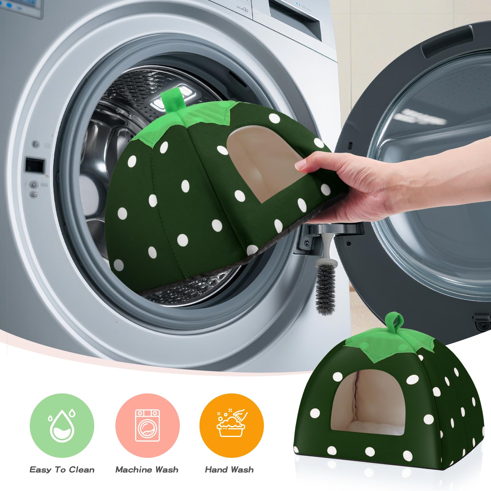 FurrTales hideout washable materials indicate easy cleaning and longevity