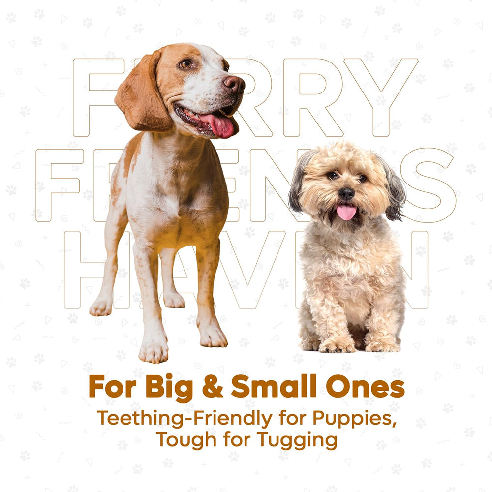 Furry Friends Haven toy suits small to large dogs for shared fun