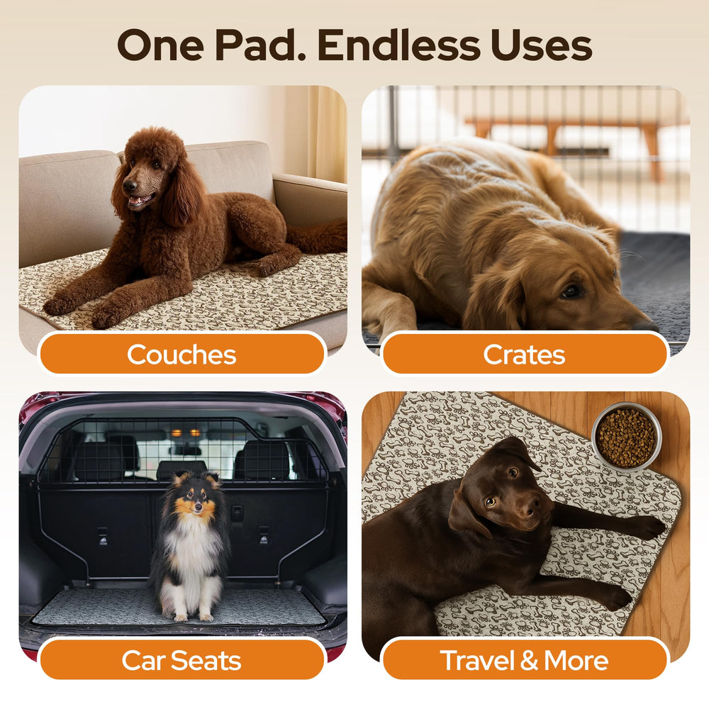 Furry Frolics crate protection pad offers gentle surface for crate time and recovery setups.