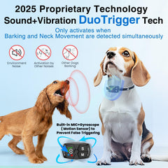 Furryastro bark collar AI chip detects barking and movement accurately