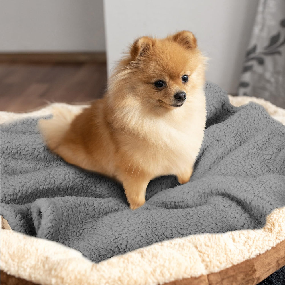 Furrybaby washable-blanket demonstrates easy care and quick cleaning.