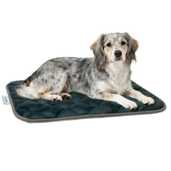 Furrybaby dog bed mat anti-slip bottom keeps mat in place for safe naps