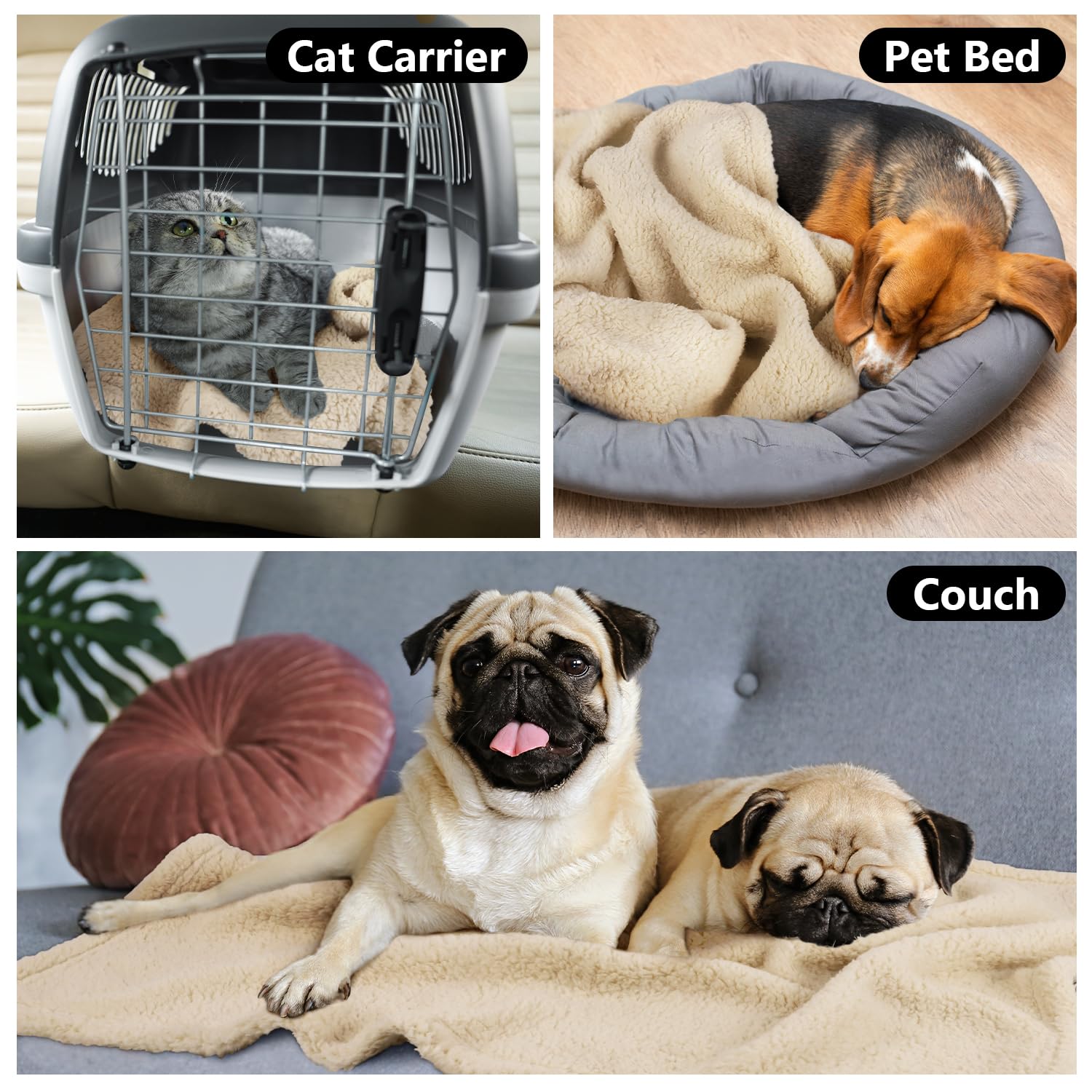 Furrybaby machine-washable-blanket stays easy to care for.