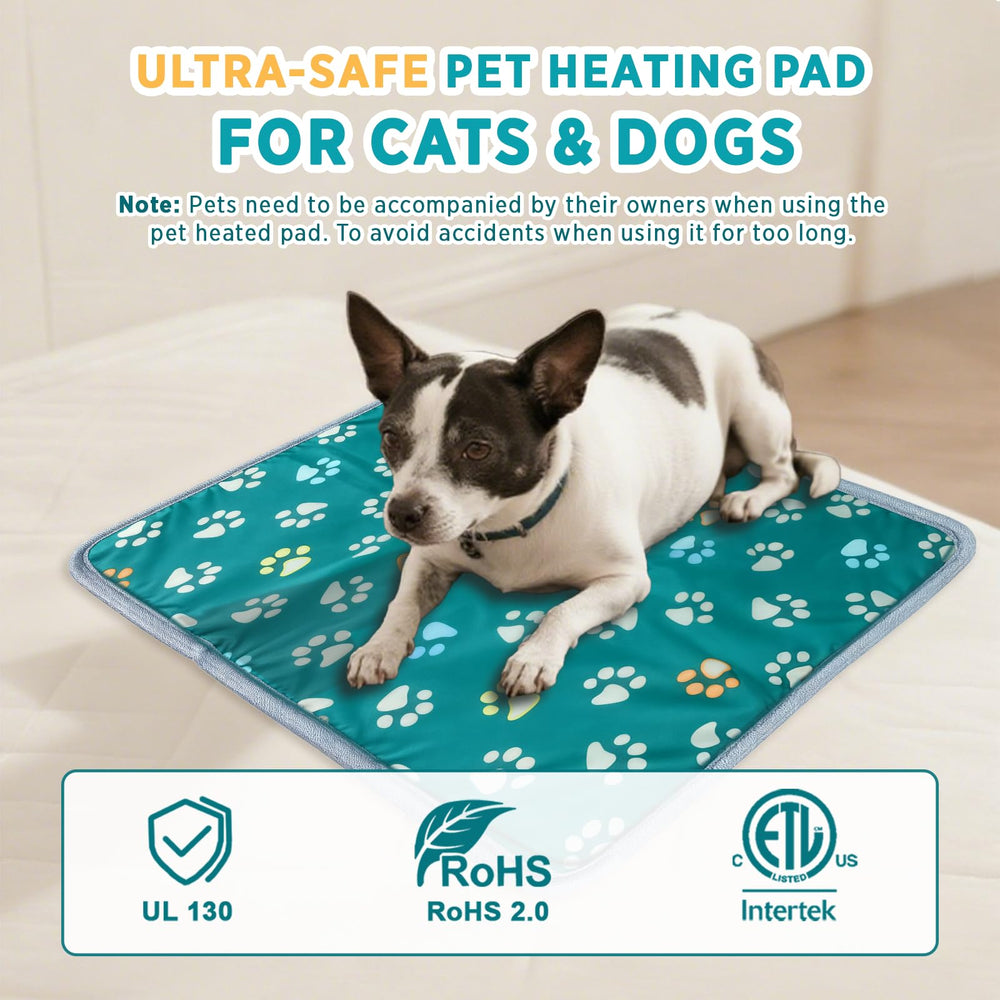 Furrybaby heating pad with durable oxford fabric resists scratches and stains.
