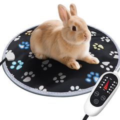 furrybaby pet heating pad round 12in provides cozy warmth for pets during naps