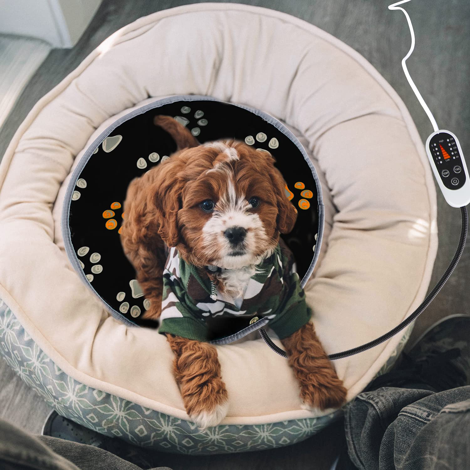 furrybaby smart switch with timer settings offers flexible warmth