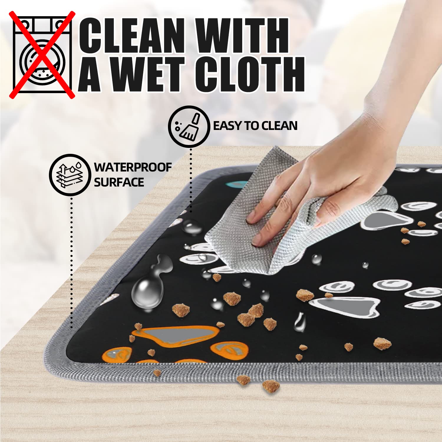 furrybaby pet heating pad waterproof surface stays clean during adventures