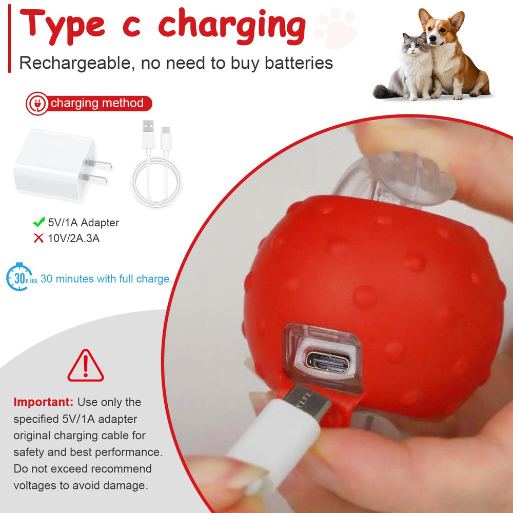 FurryJoy Interactive Ball bird-sounds spark curiosity and hunting-like excitement
