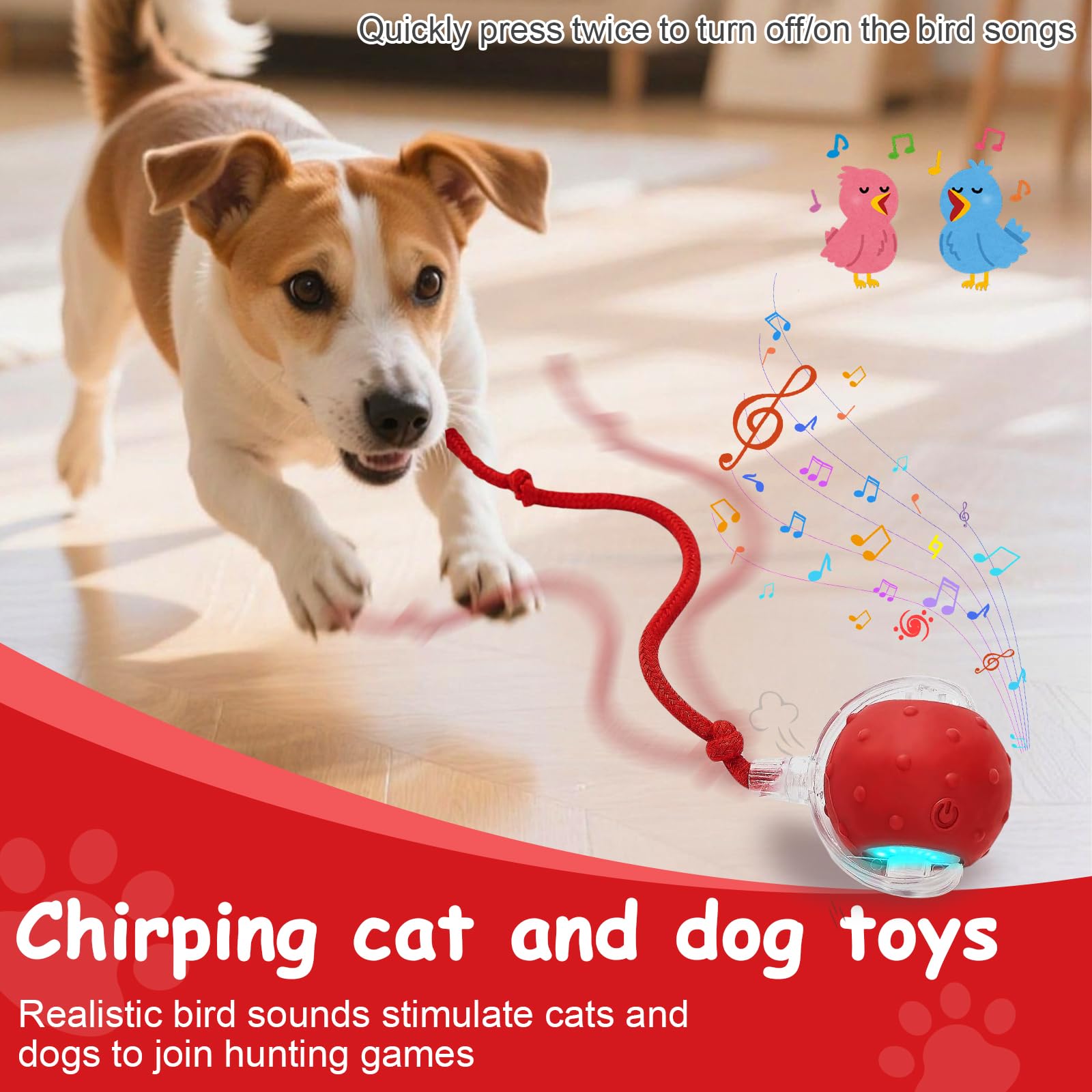 FurryJoy Smart Ball Toy Sleep Mode conserves battery for longer sessions