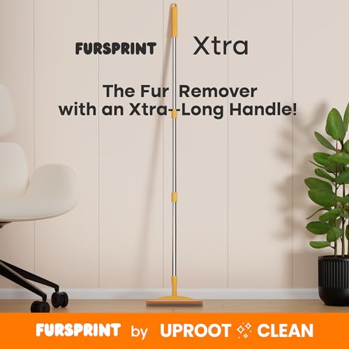Fursprint cat and dog hair remover on couch and fabric