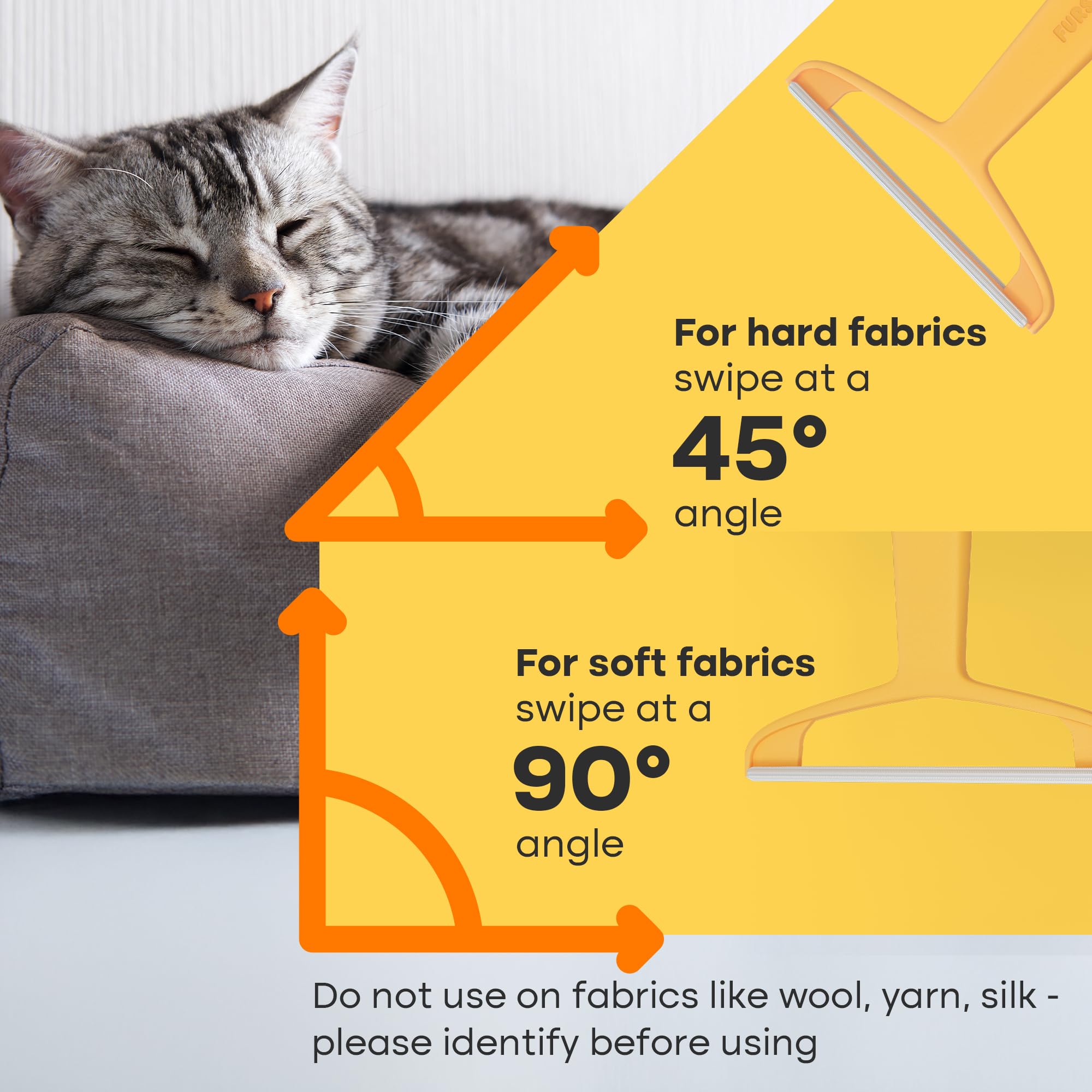 Fursprint Pro pet hair remover tool reusable design saves waste and money over time.