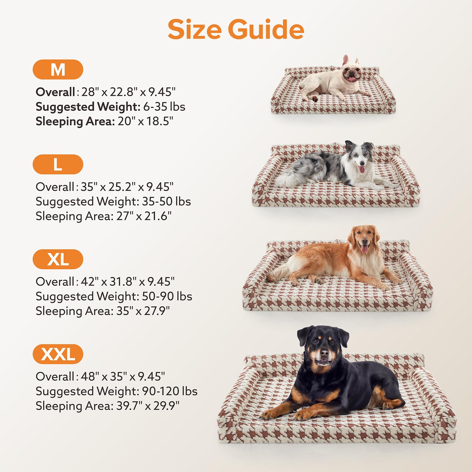 FURTIME non-slip-bottom prevents sliding on slick floors.