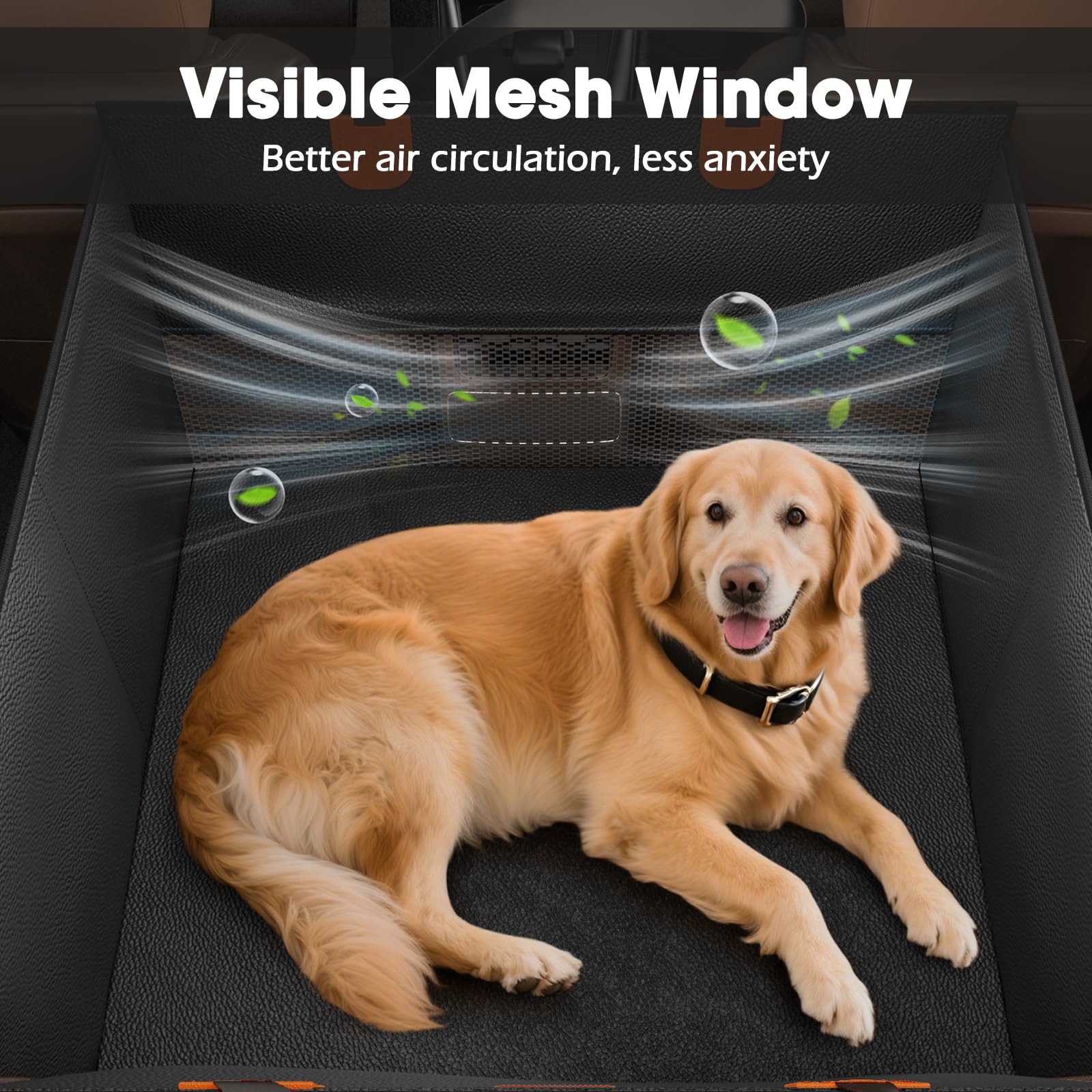 FURTIME mesh window promotes airflow for pet comfort