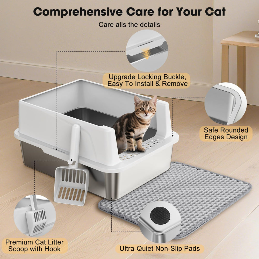 FURTIME non-stick rust-proof interior surface easy to wipe down after use
