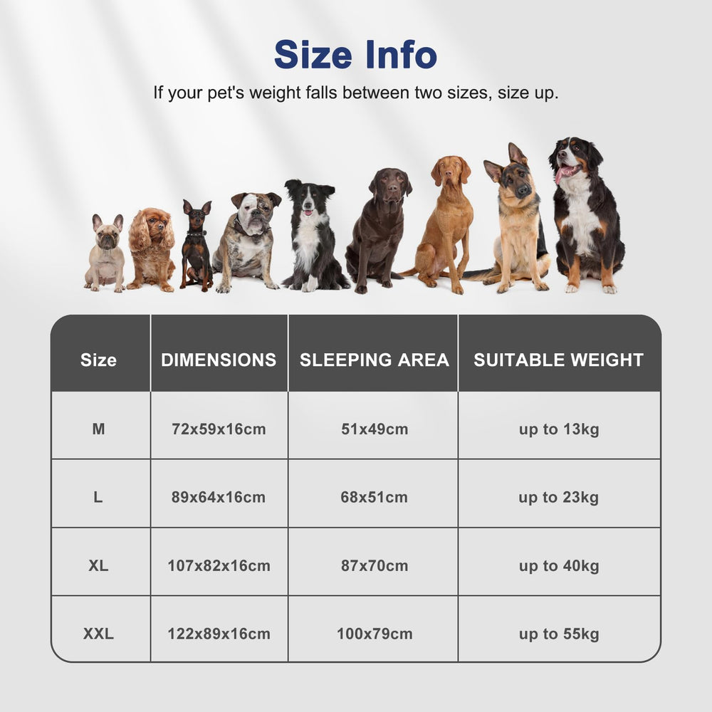 FURTIME bamboo fleece surface provides plush, soft comfort with reduced shedding.