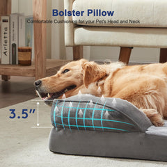 FURTIME removable cover with zipper for easy cleaning