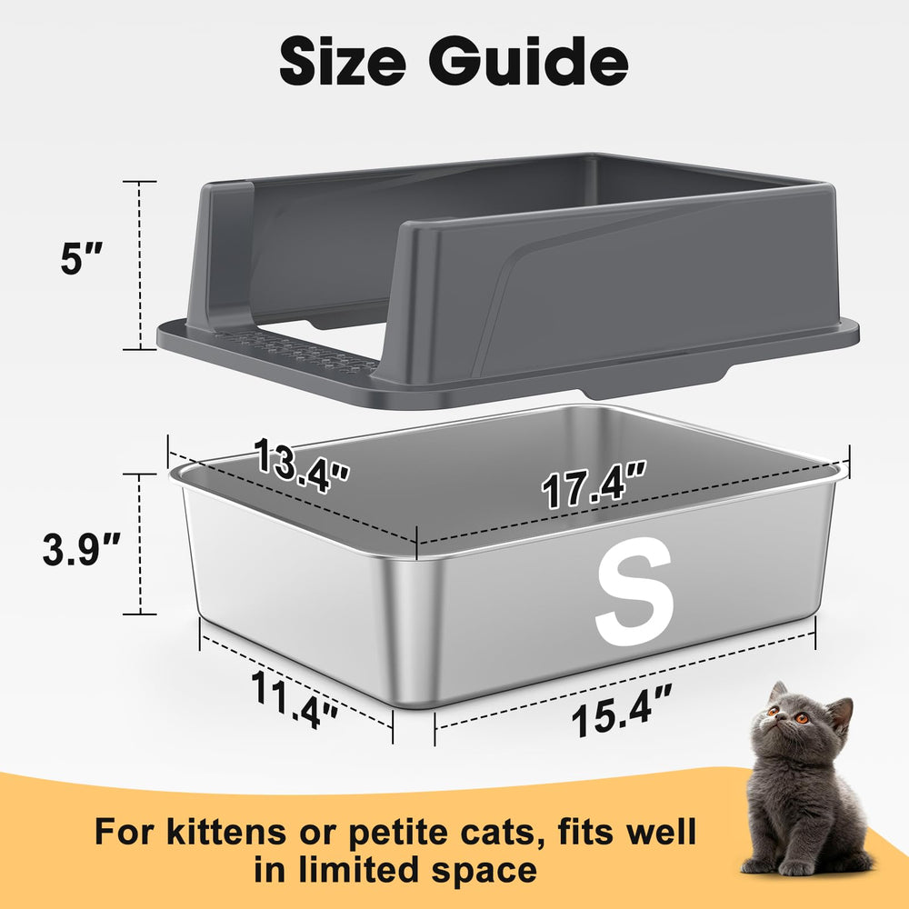 FURTIME interior view illustrating privacy and reduced litter scatter for cats.