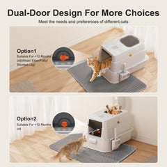 FURTIME top-entry offers versatile entry for larger or older cats