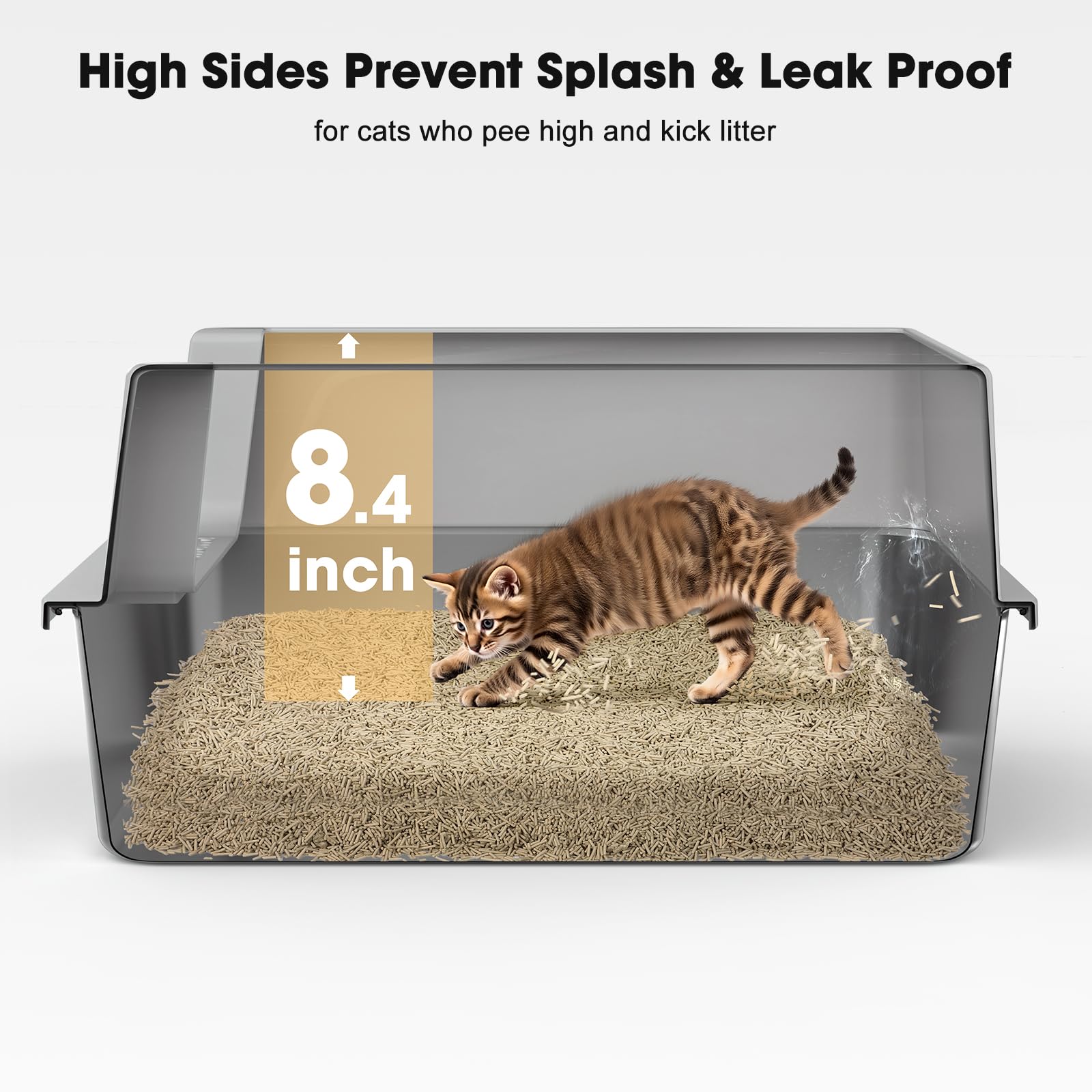 FURTIME top lid lock shows secure seal to minimize leaks