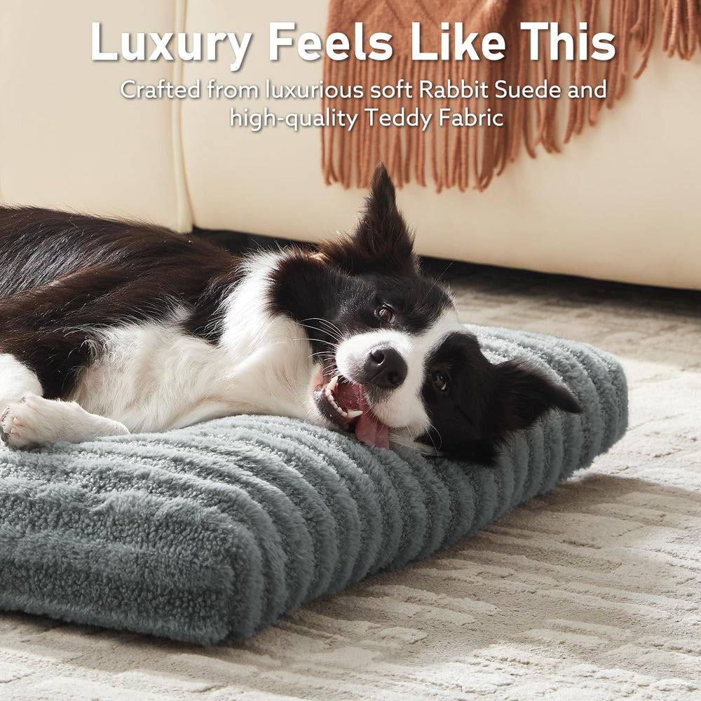 FURTIME 3.5-inch padding close-up showing high-density cushioning for joint support