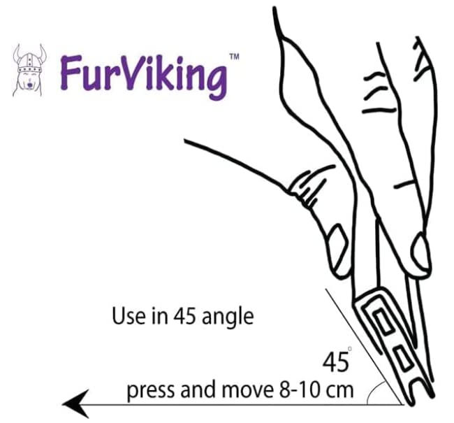 Furviking Pocket-size Design fits in bag for quick cleaning.