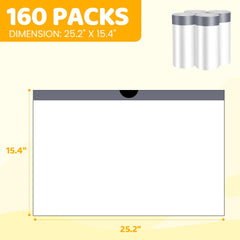 FURWEY litter liner drawstring close shows secure disposal without touching waste.