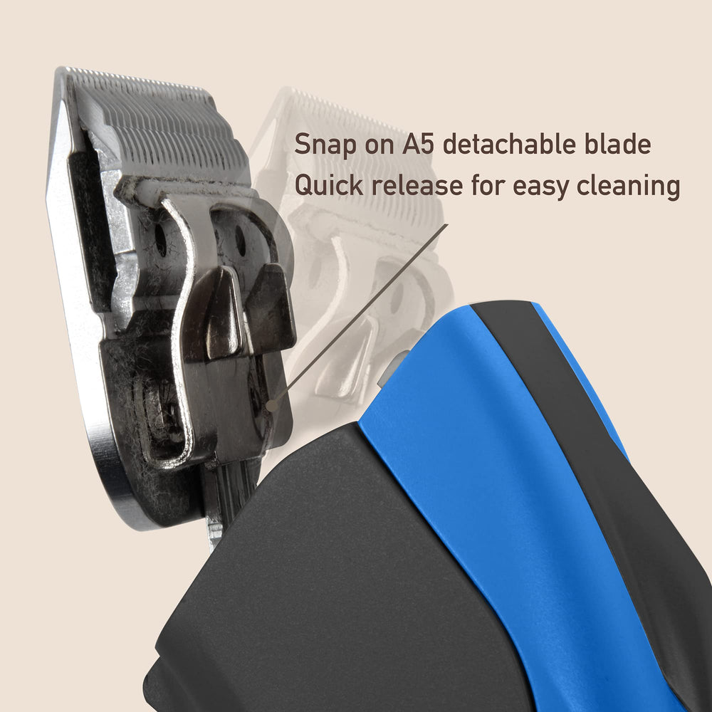 FURZONE 30 blade anti-rust-coating protects blade edge during frequent grooming sessions.