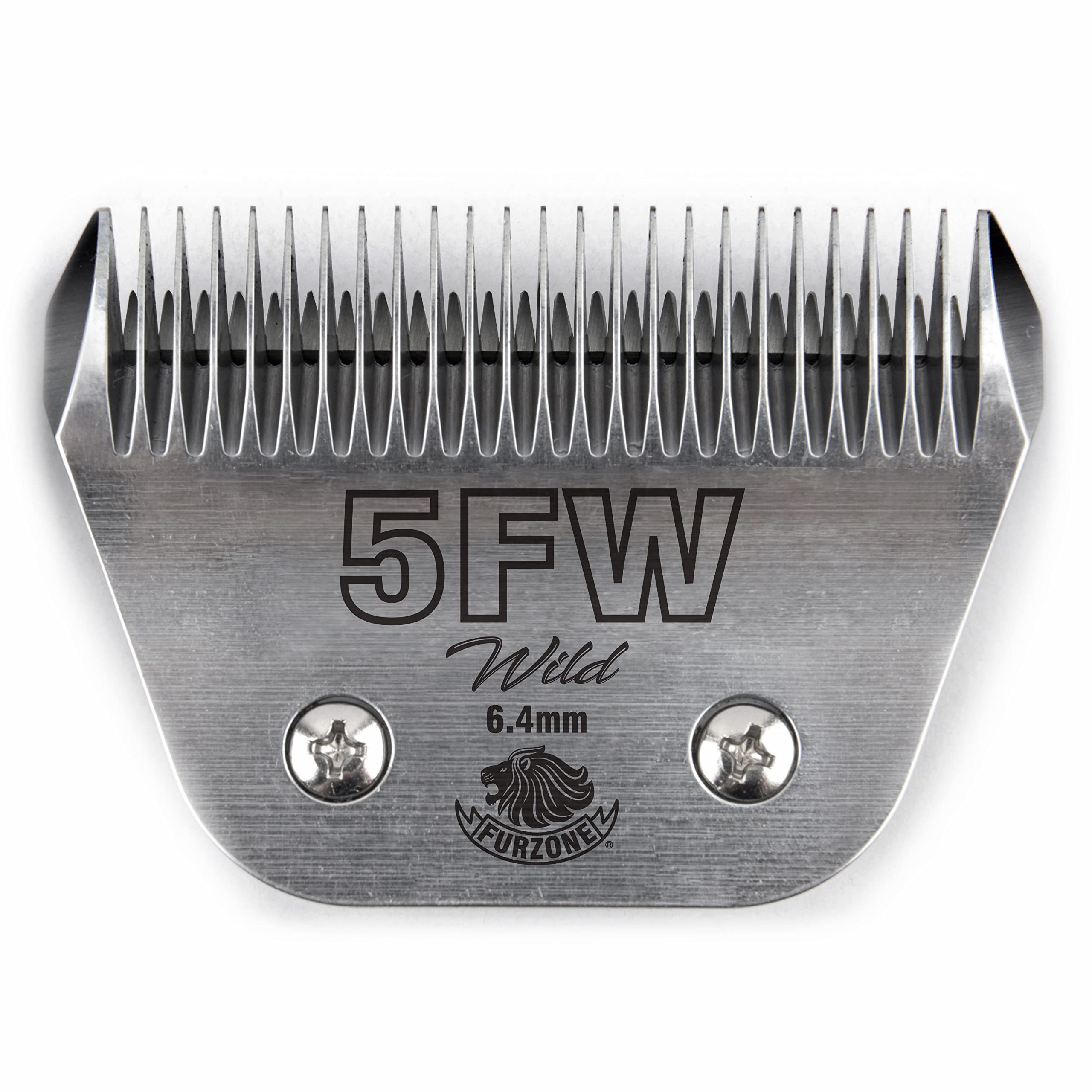 FURZONE detachable blade 5FW wide closeup with sharp Japanese steel for precise grooming