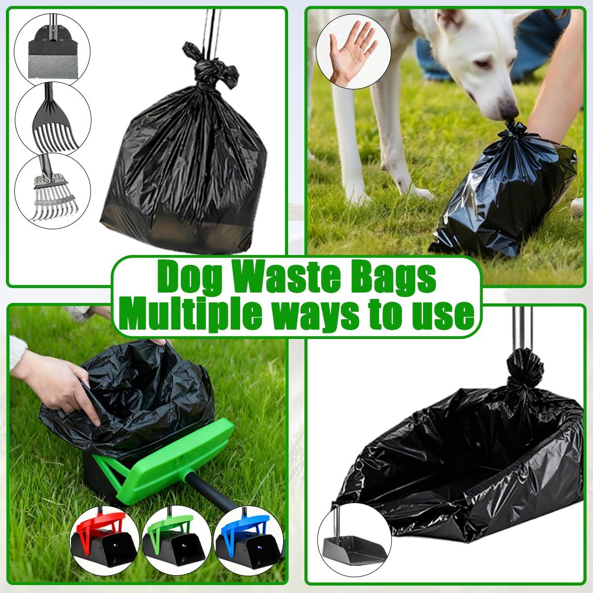 FUSBUNTY bags with easy-tear and secure seal for mess-free use