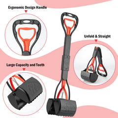 FUSBUNTY foldable claw with spring mechanism for compact storage