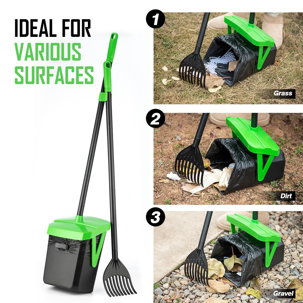 FUSBUNTY easy-clean setup with bag attachment for seamless use