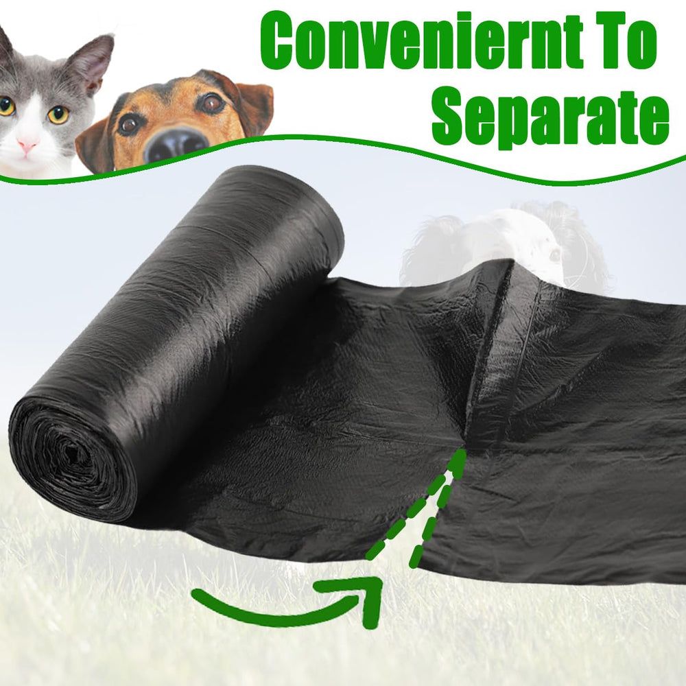 FUSBUNTY bags used with Pooper Scooper Swivel Bin & Rake Set outdoors