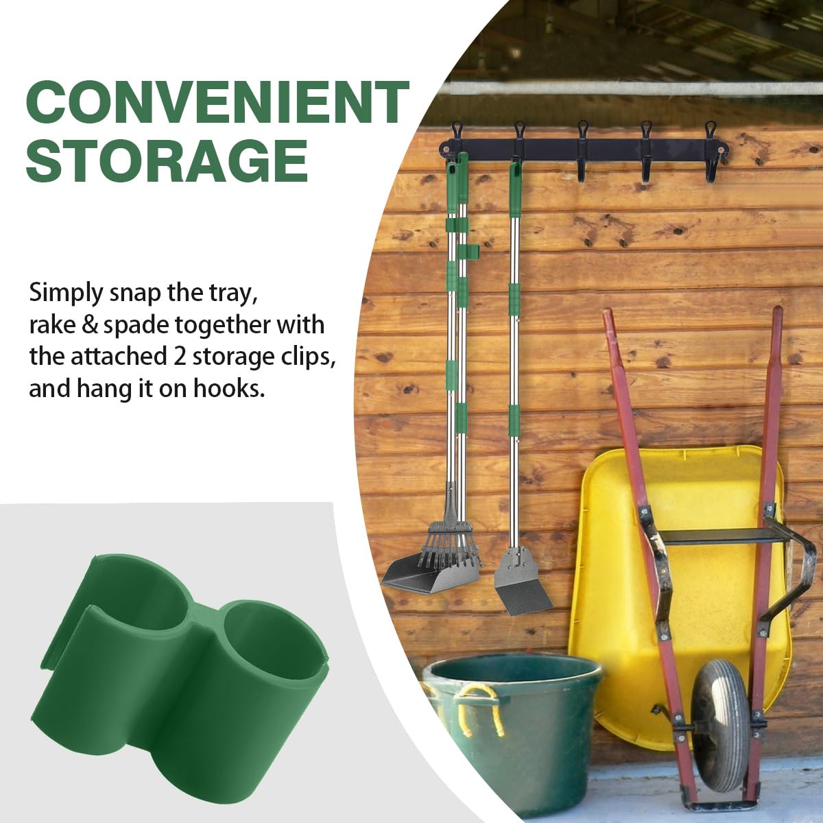 Fusbunty works on grass, dirt, and gravel for versatile cleanup.