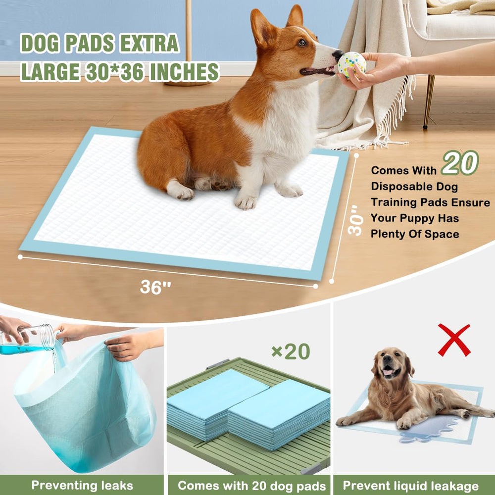 FUSBUNTY trainer-friendly floor protection tray anchors to prevent mess