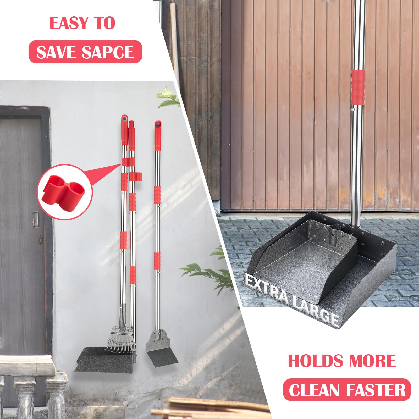 FUSBUNTY stainless-steel construction ensures durability and rust resistance.