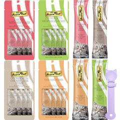 Fussie Cat Premium Puree Tubes Collection for mess-free feeding