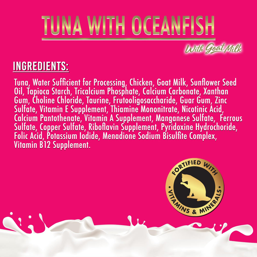 Fussie Cat tuna oceanfish close-up chunks in savory gravy